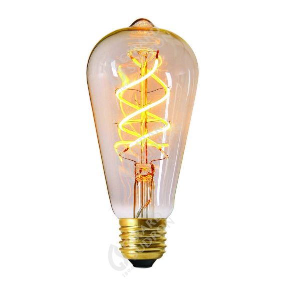 Acheter ampoule ST64 LED à filament Edison 4W E27 dimmable