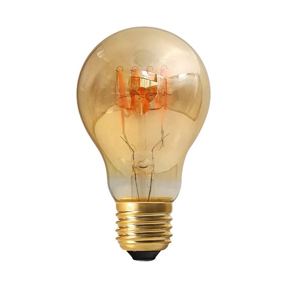 Ampoule décorative à filament LED E27 - ⌀ 60 mm - Dimmable - Pack de 6 ampoules  LED A60