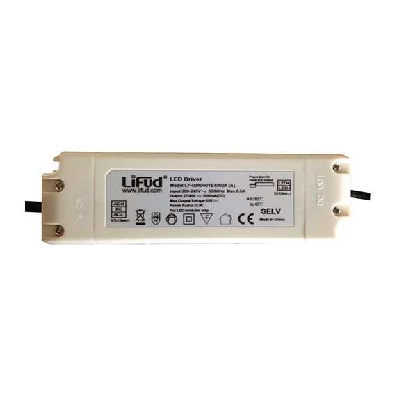 NON DIMMABLE DRIVER FOR DOWNLIGHTS 50W