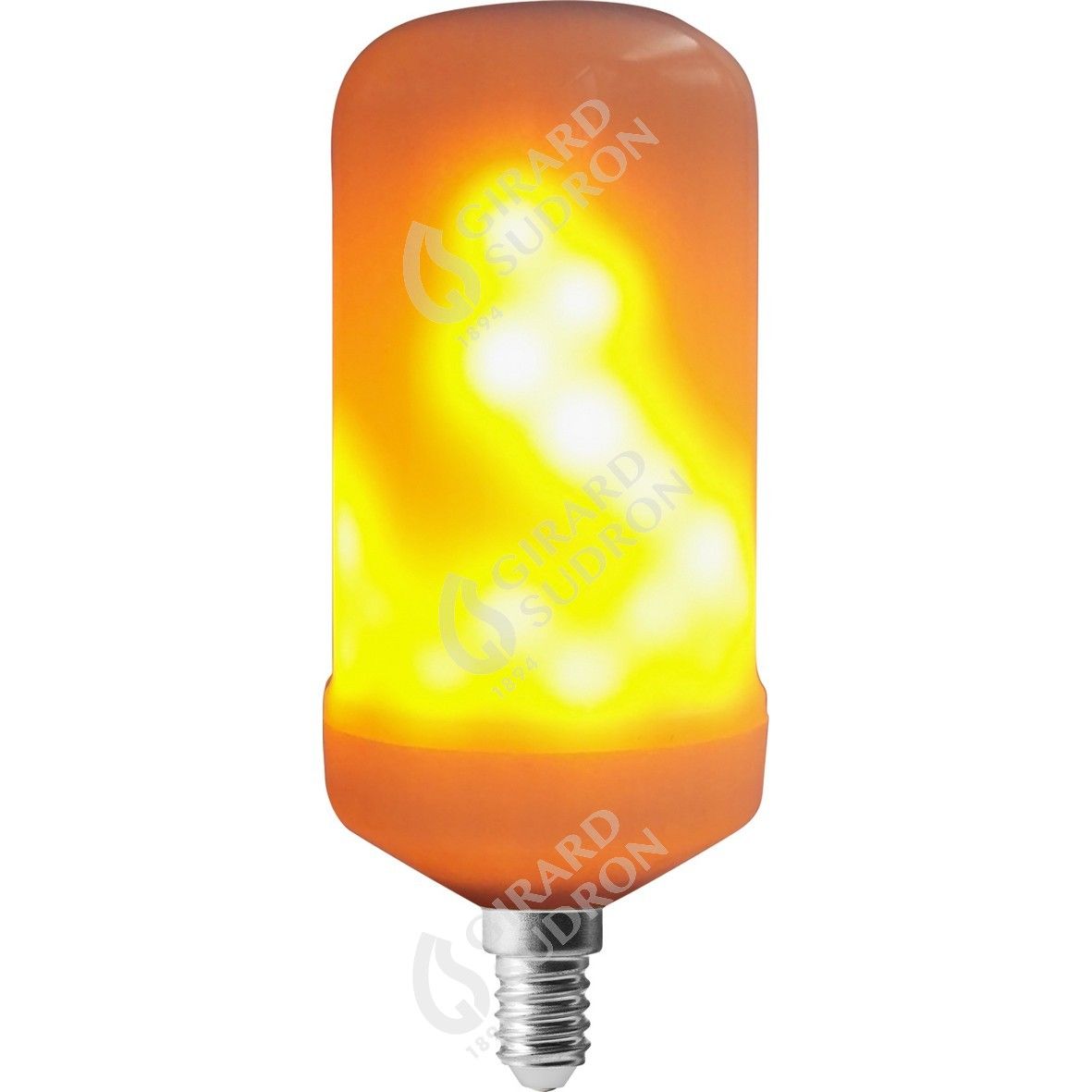 Lampe LED avec effet de flamme 4 positions - Lampe flamme feu