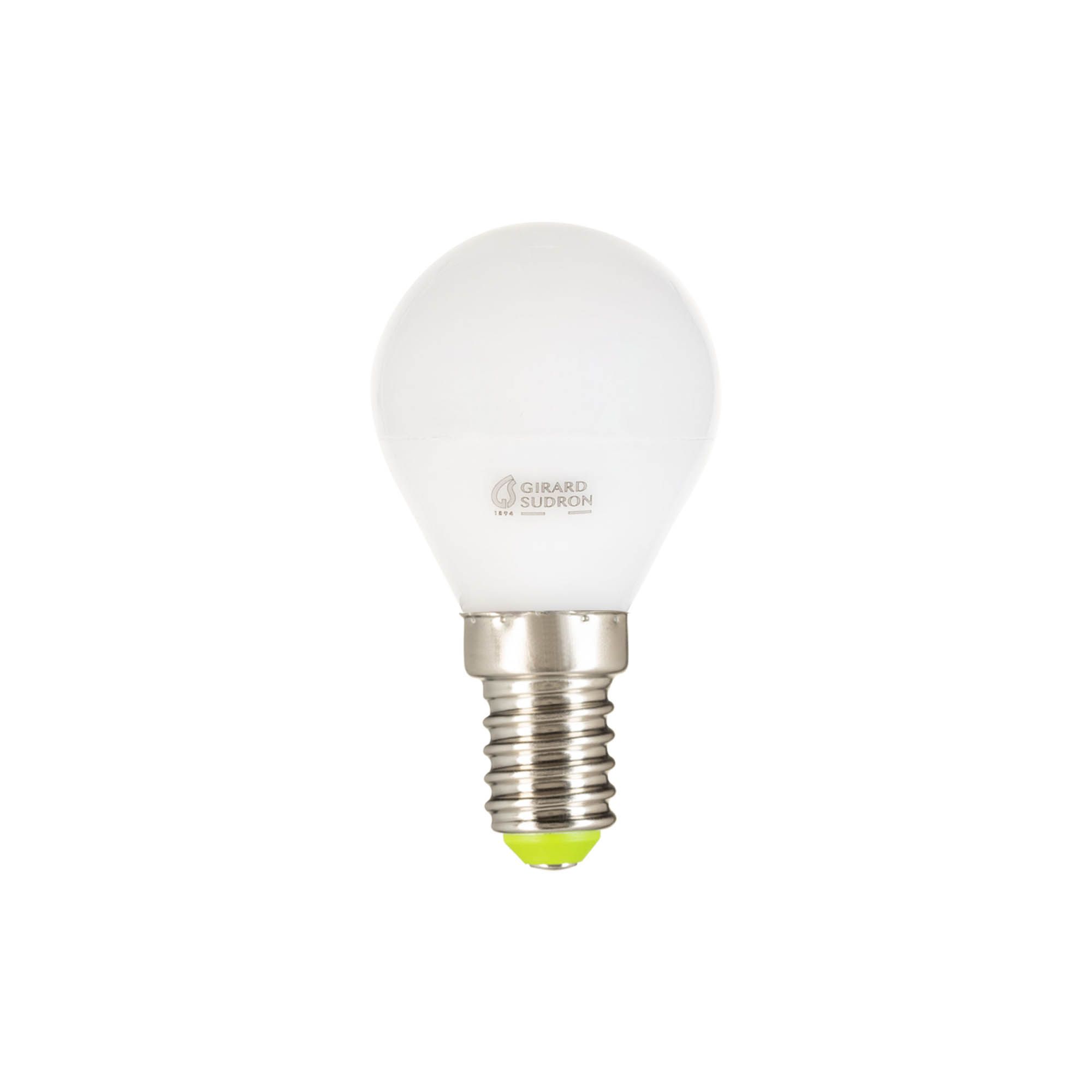 Ampoule LED, E14, Milky, Sphérique G45, blanc, 2700 k, 400 lm, 360°, LED,  Ø4,5cm, H7,8cm - Girard Sudron